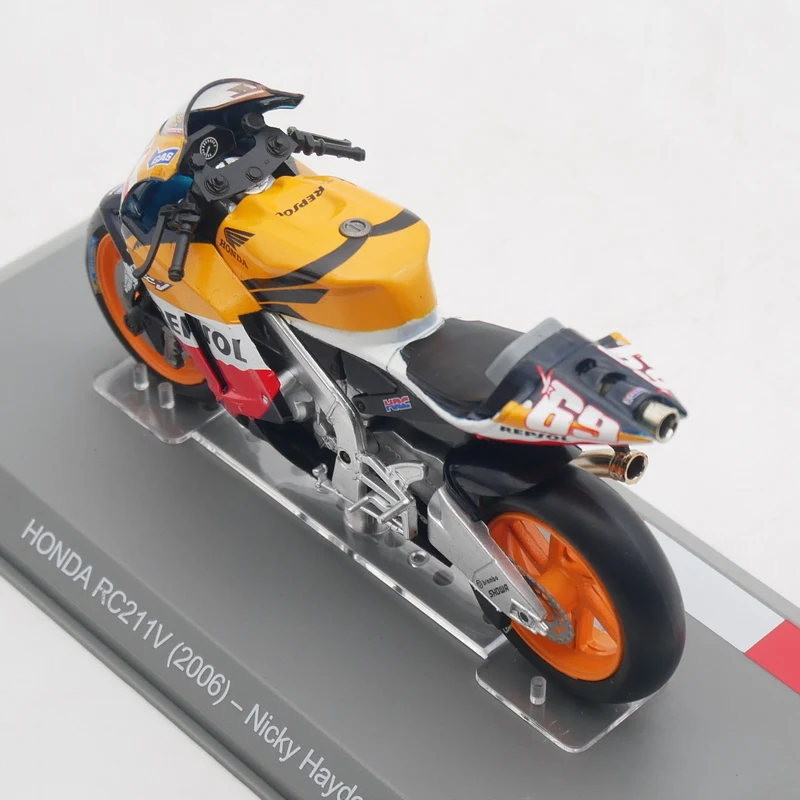 2006年 Moto GP RC211V クリスタル彫刻 MotoGP創成期】HONDA RC211V（2006）徹底解剖<No.01> ニッキー