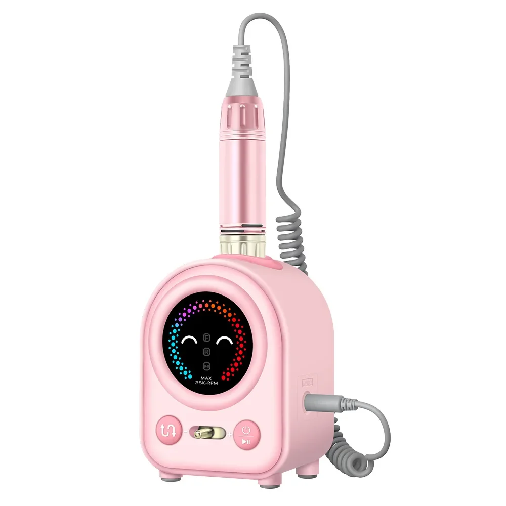 

Nail Care Self-Service Nail Drilling Machine with Adjustable Speed 0-35000 rpm for Gel Removal and Make-up Removal Nail Manager