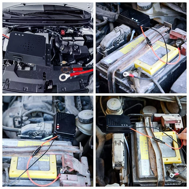 12 V Ultrahangos Kártevőirtó Készülék Gépjármű-Járművekhez Nem Mérgező Elektronikus Egérriasztó Tartsa Meg A Rágcsáló Marten-T, Tálalásgátló Repelle - Image 5