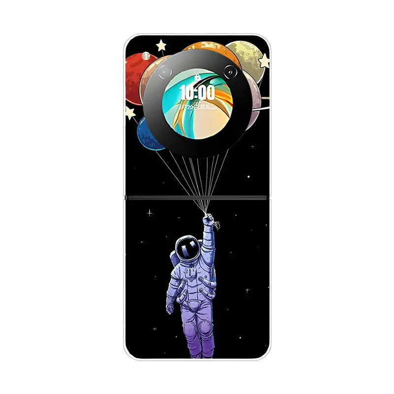 Stylish Animal Pattern Protective Transparent Phone Case - Hard Shell Cover