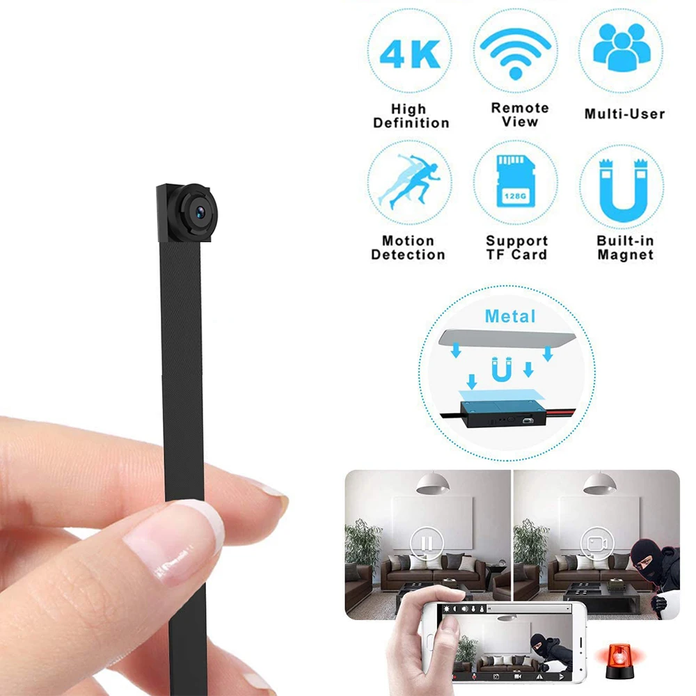 Mini Camera WiFi HD 1080P Digital Video Recorder Home Safety Time Mini Camera Wearing Module Motion Detection Remote Control real time 1ch mini hd xbox dvr pcb board 30fps support 512gb sd card video recording dvr module for cvbs camera