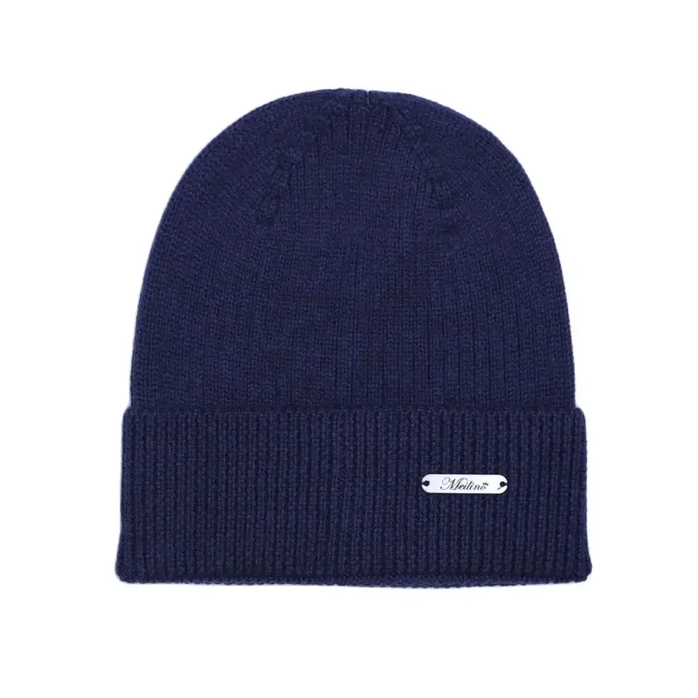 Merino Wool Knitted Hat Cap for Winter