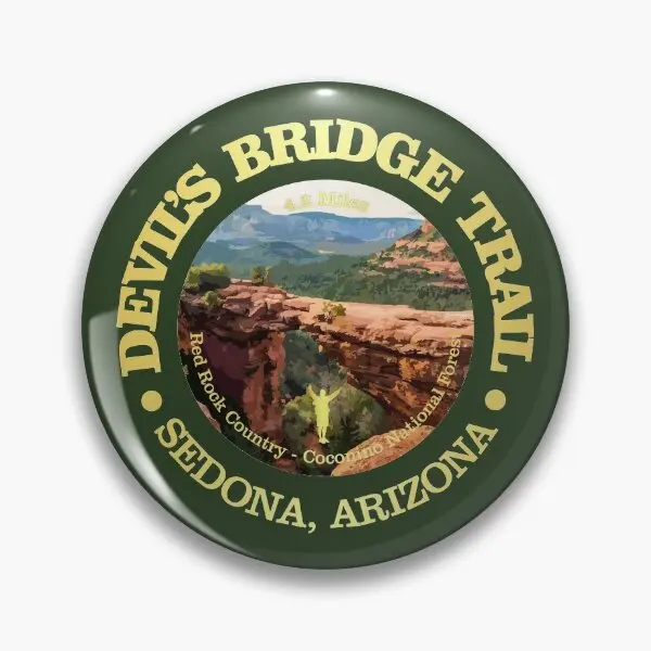 

Мягкая булавка для пуговиц Devil Is Bridge Trail Obp, декор для влюбленных, креативная Женская металлическая брошь для шляпы, забавный подарок, мультяшная булавка для лацкана, значок для воротника