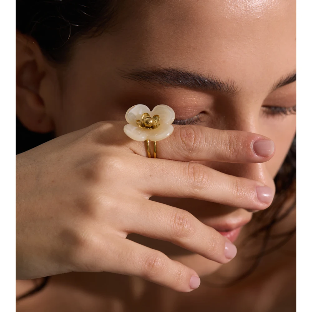 Yhpup Y2K Adjustable Ring Women