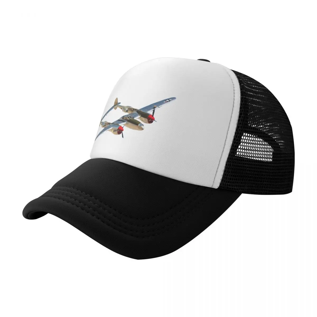 

P-38 Lightning WW2 fighter Baseball Cap Golf Wear sun hat Trucker Hat Bobble Hat Women's Beach Visor Men's