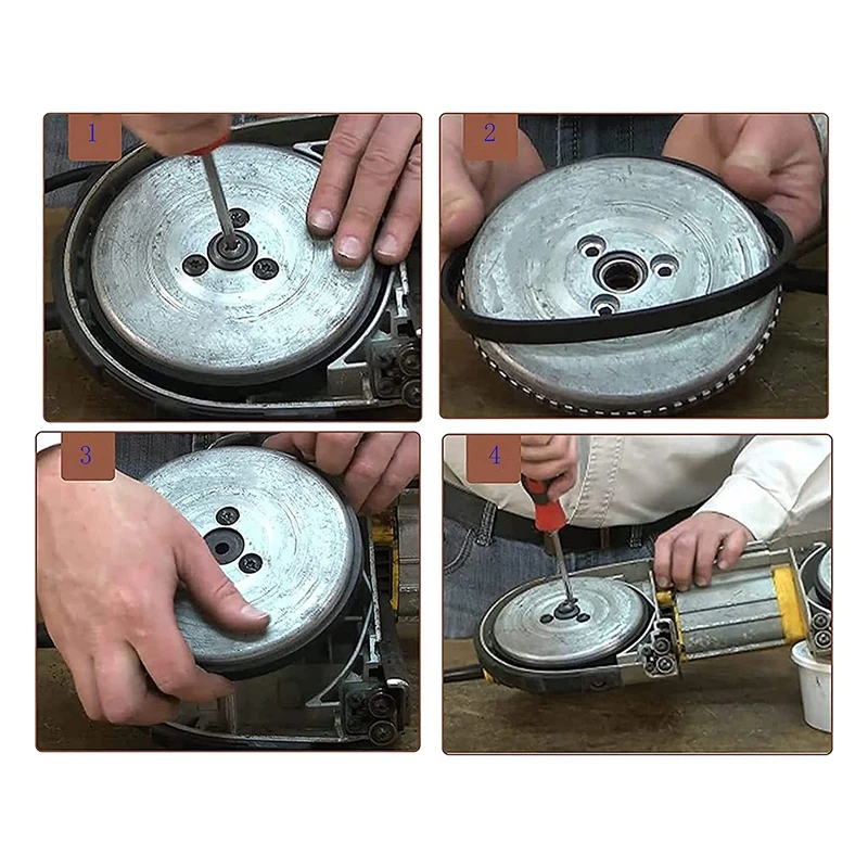 4 Pack 65072100 Bandsaw Tires Band Saw Rubber Tires For Dewalt