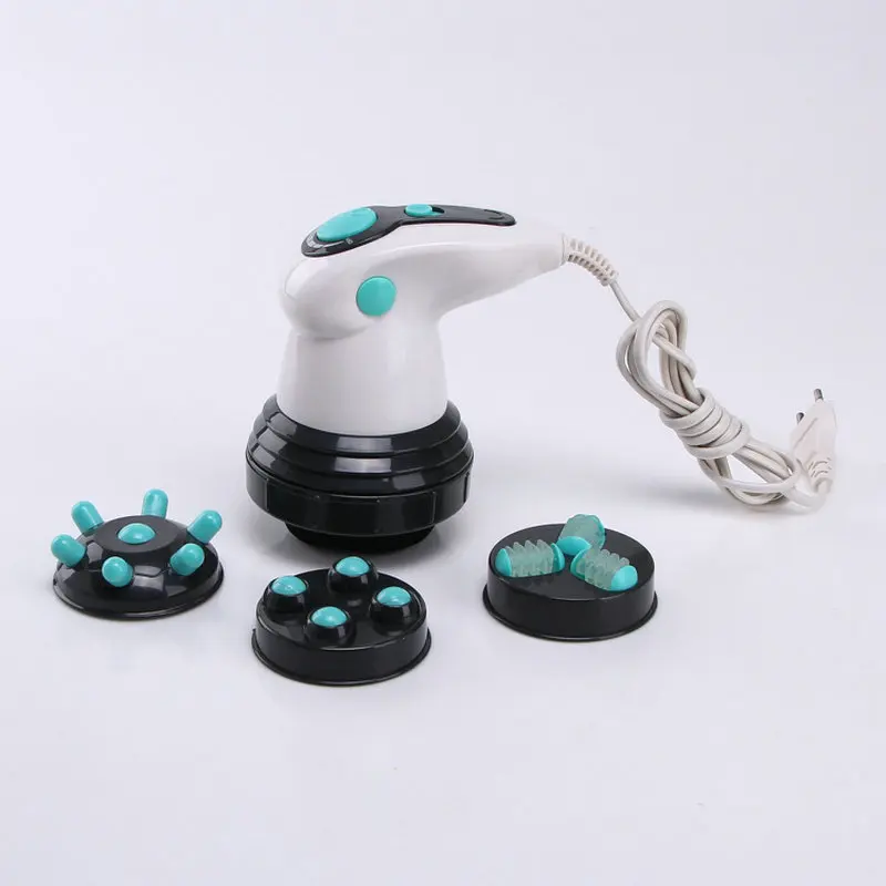 

Body Shaper Women Massager Weight Loss Fat Burning with 5 Headers Relax Slimming Lose Weight Burn Fat Full Body Massage Device