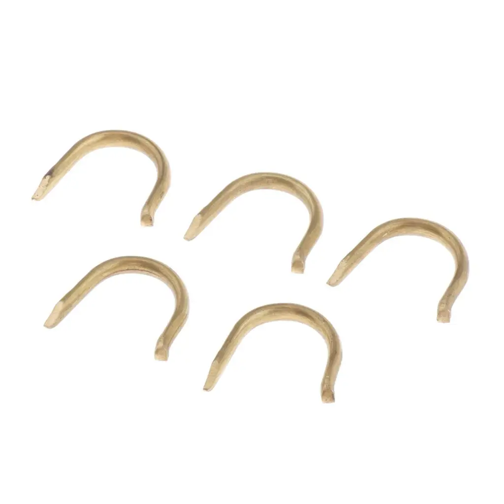 3 pcs Trumpet Finger Hook Holder Brass Suitable for All Brands