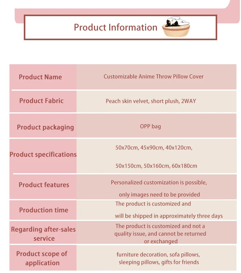 Description Picture 3 of itemDakimakura Anime Fate Saber Hugging Body Pillow Cover Bed Decor Birthday Gift Double-Side Print 2WAY Saber Pillowcase
