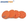 Sharkfox 5/6inch Car Buffing Polishing Pads Flat Foam Sponge Waxing Pad Kit Tool For Car Polisher Buffer Auto Care Buffing Pads 6