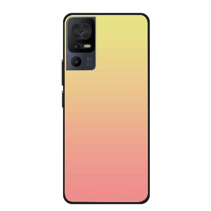 Luxury Silicone Protective Soft Phone Case with Marble Art Design in Vibrant Colors