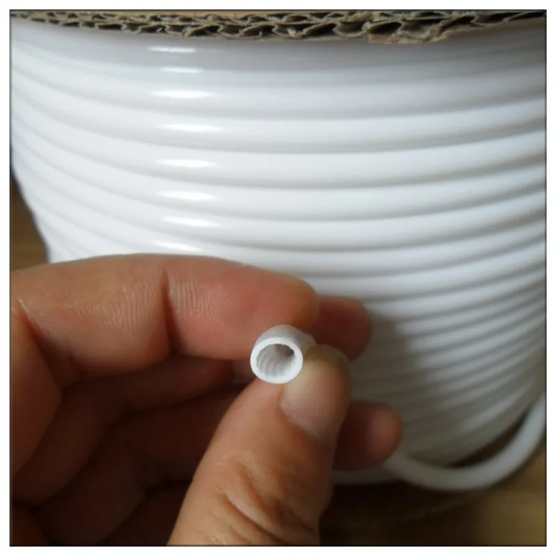 Tubo Quadrado do Pvc para a Máquina Eletrônica da Letra Luva do Pvc Marcação do Fio Cabo Impressora da Identificação Amarelo Branco 0.5 Mm8.0 mm - Imagem 4