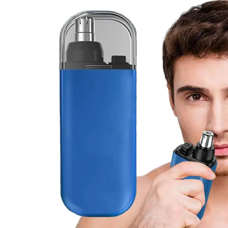 

2 In 1 Rechargeable USB Eyebrow & Facial Hair Trimmer Nose & Ear Hair Trimmers Clipper 7000 RPM Powerful Motor And Dual-Edge