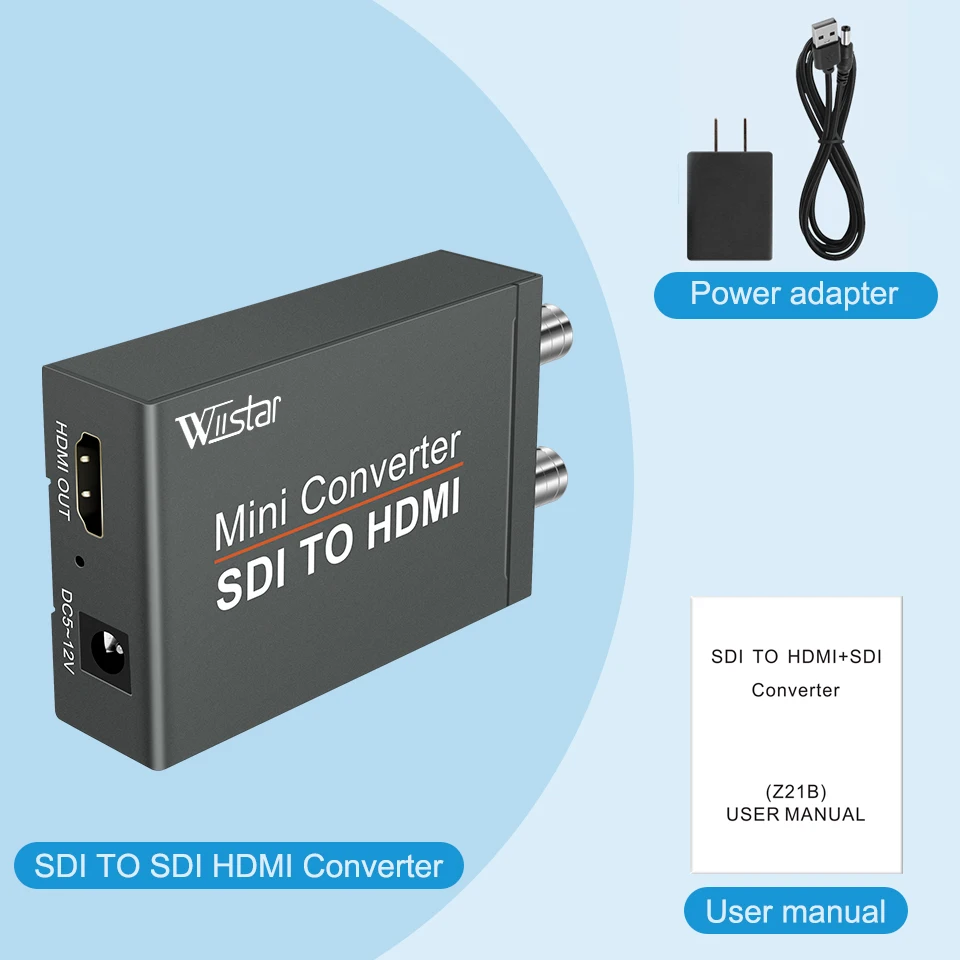 1080P SDI to HDMI Converter,ESTONE SDI to HDMI Audio De-embedder
