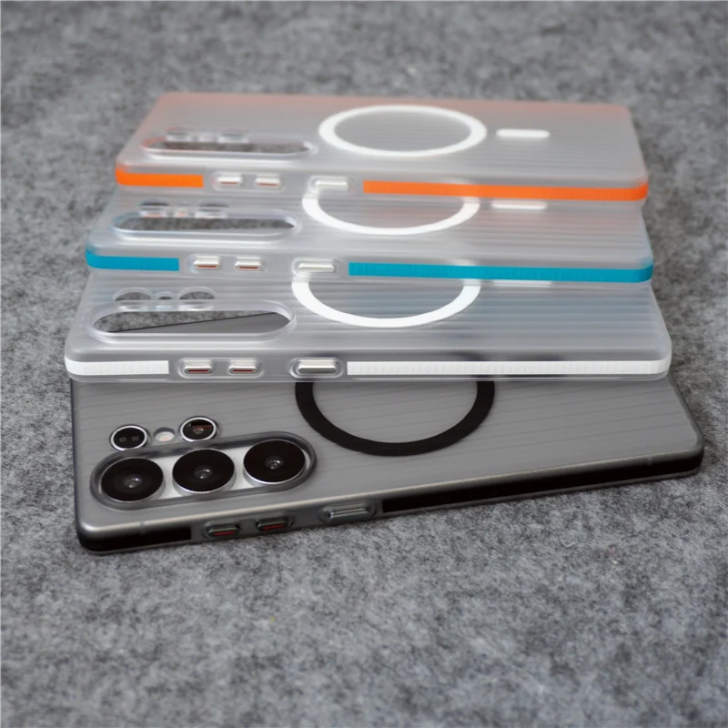 رقيقة جدا المموج المشارب Magsafe الحالات الهاتف لس...