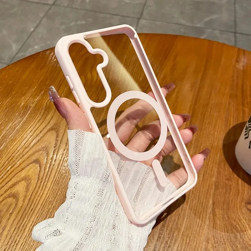 For Samsung Galaxy S26 Ultra 5G Case For Magsafe Clear thumbnail 5