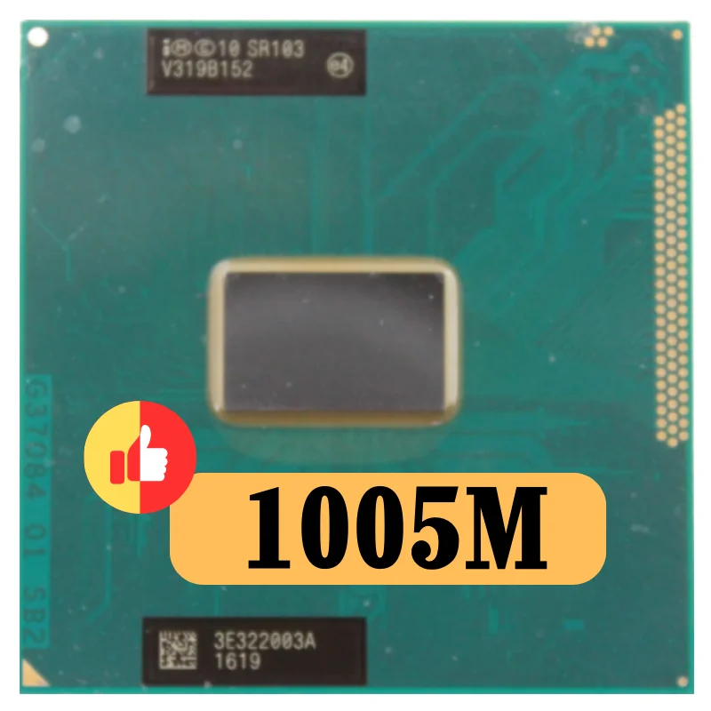 Procesador Intel Celeron 1005M, 1005M, SR103, 1,9 GHz, CPU de doble ...