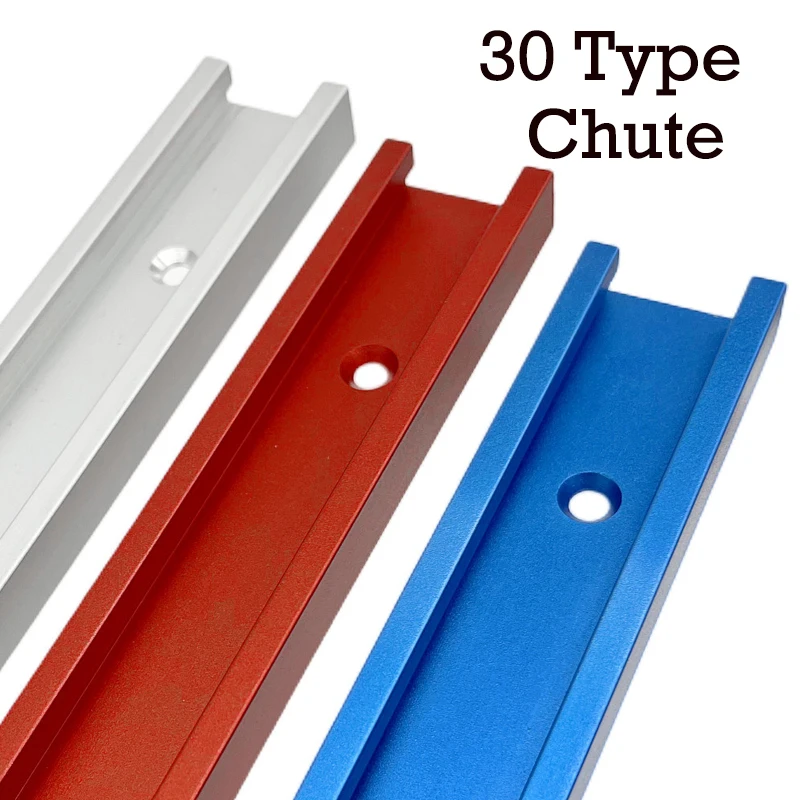 T Track,RailTTrack,T Track 30,T Track 30 Type T Slot Verstek Track Jig T Schroef Armatuur Slot 1000Mm ((Een parachute van 1200 mm voor type 30