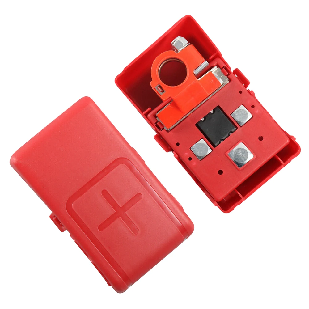 

1pc Brand New ABS Battery Pile Head-Cover For Car Battery-Distribution Terminal Quick Release Fused Head-Protective Cover