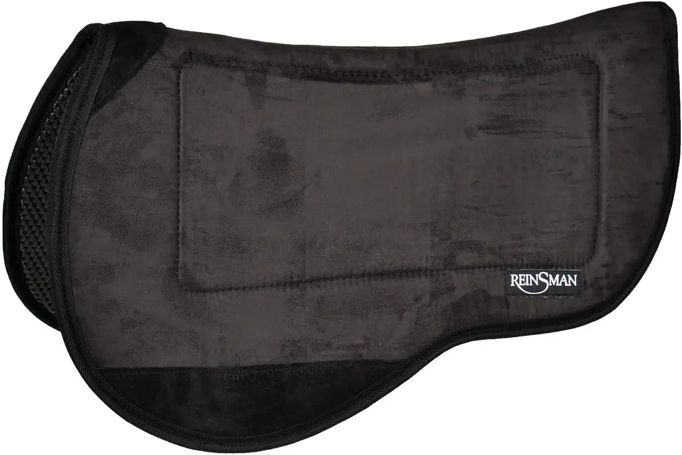 Reinsman Contoured Trail Pad with Breathable Non-Slip Tacky Too Bottom-Comfortable Durable Shock-Absorbing Stain & UV Resistan