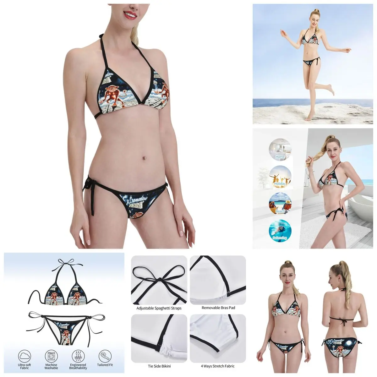 

Anime Extremoduro-Pedra-Delantera Por Ramone Bikinis sexy Triangle Bikini Printed Top Quality Briefs Vintage swimsuit Beach wear