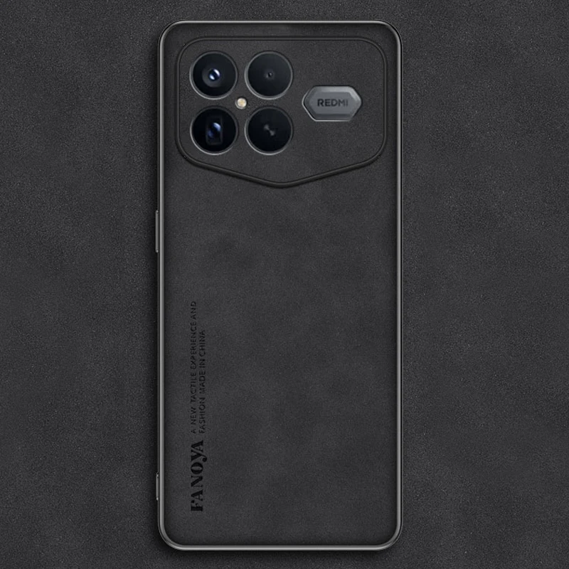 Matte Frosted Anti-Shock Hard Plastic Case with Leather Cover