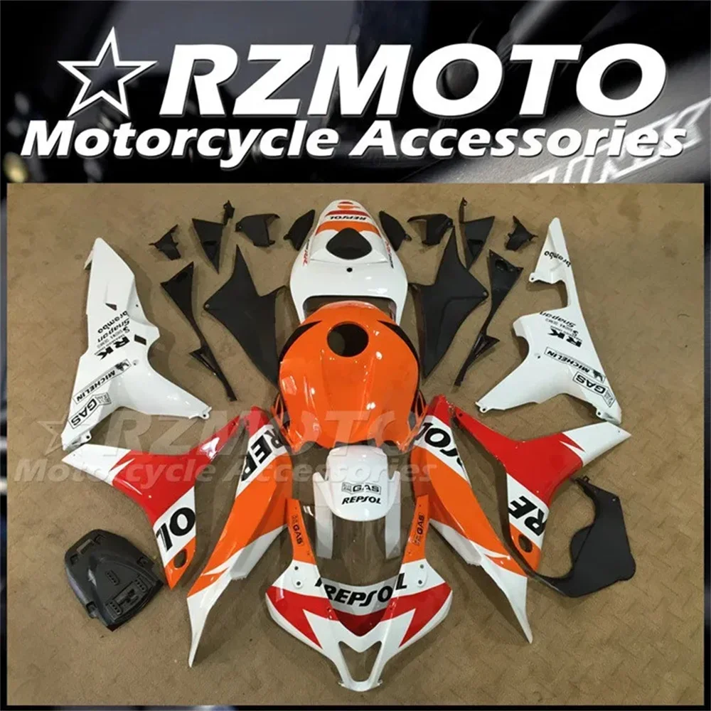 

ABS Motocicleta Bicicleta carenсама Kit, Molde de injeция, комплект коляски, Apto для Honda CBR600RR F5 2007 2008 07 08, 4