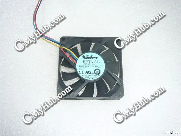 

Для Nikon D07R-12T5L AH1 DC12V 0.08A 7015 7 см 70 мм 70x70x15 мм 4-контактный охлаждающий вентилятор Φ AH1