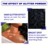 1PCS Radiant Silver Glitter Spray - Instant Holographic Highlight for Hair & Body - Sparkling Shimmer Makeup for Parties 6