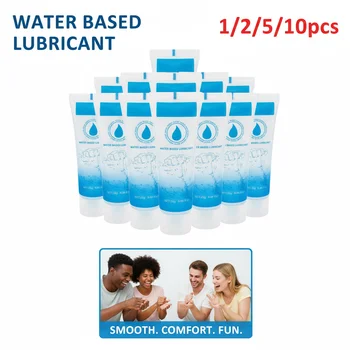 Water-Soluble Blue And White 25g(A) $ Lubricant 25ml No-Wash Masturbation Couple Sexual Flirting Enhancing Gel for Intimate Plea 1