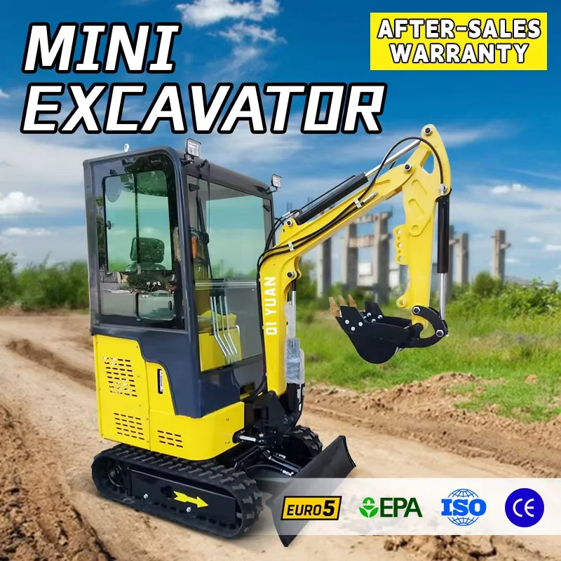 YITUI 1.2 Ton Mini Excavator, Factory Direct Sale, CE EPA Euro 5, Fast Delivery, Multi Scenario Use, Customized Model - Image 5