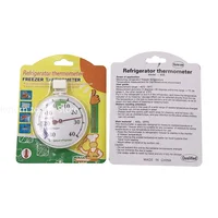 Thermomètre pour réfrigérateur, pharmacie, congélateur d'hôpital, stockage au froid, Type pointeur, jauge de température avec thermomètre à ventouse 4