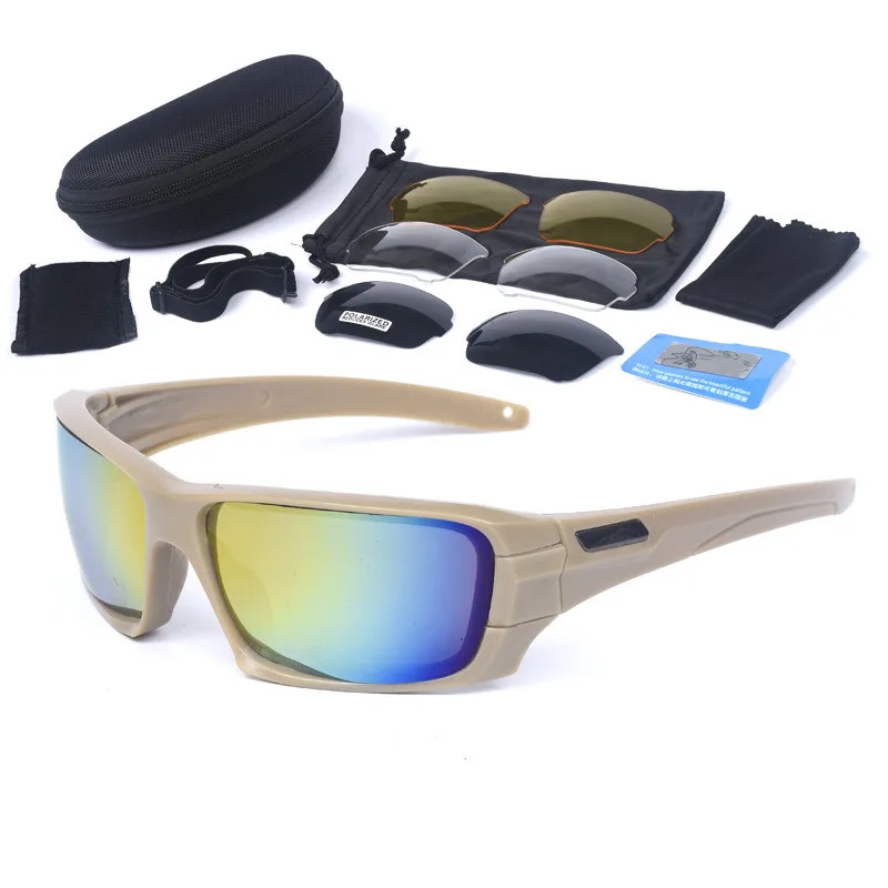 Sport Polarized Tactical Glasses training Goggles Army Sunglasses With 4 Lens Men Shooting Safety Glasses Motorcycle Eyewear safety goggles,polarized sports glasses,polarized glasses,tactical goggles,shooting glasses,polarized goggles