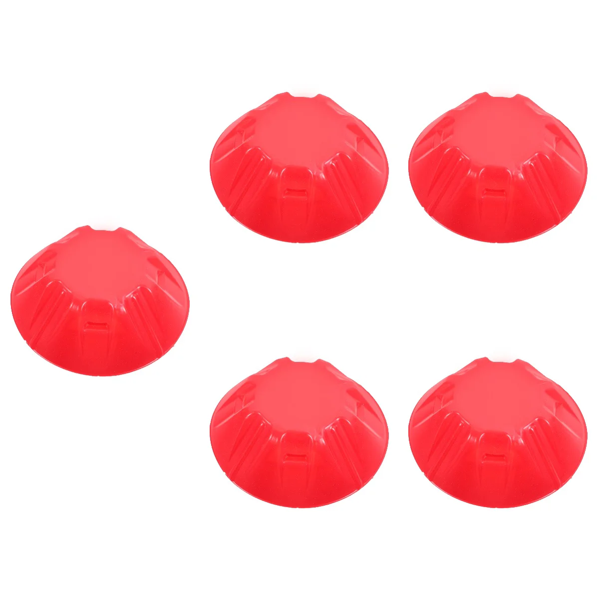 5Pcs SmokeDetectorDustCovers PlasticReusableHolePlate ConstructionShielding FalseAlarms CookingPainting COAlarmDevice
