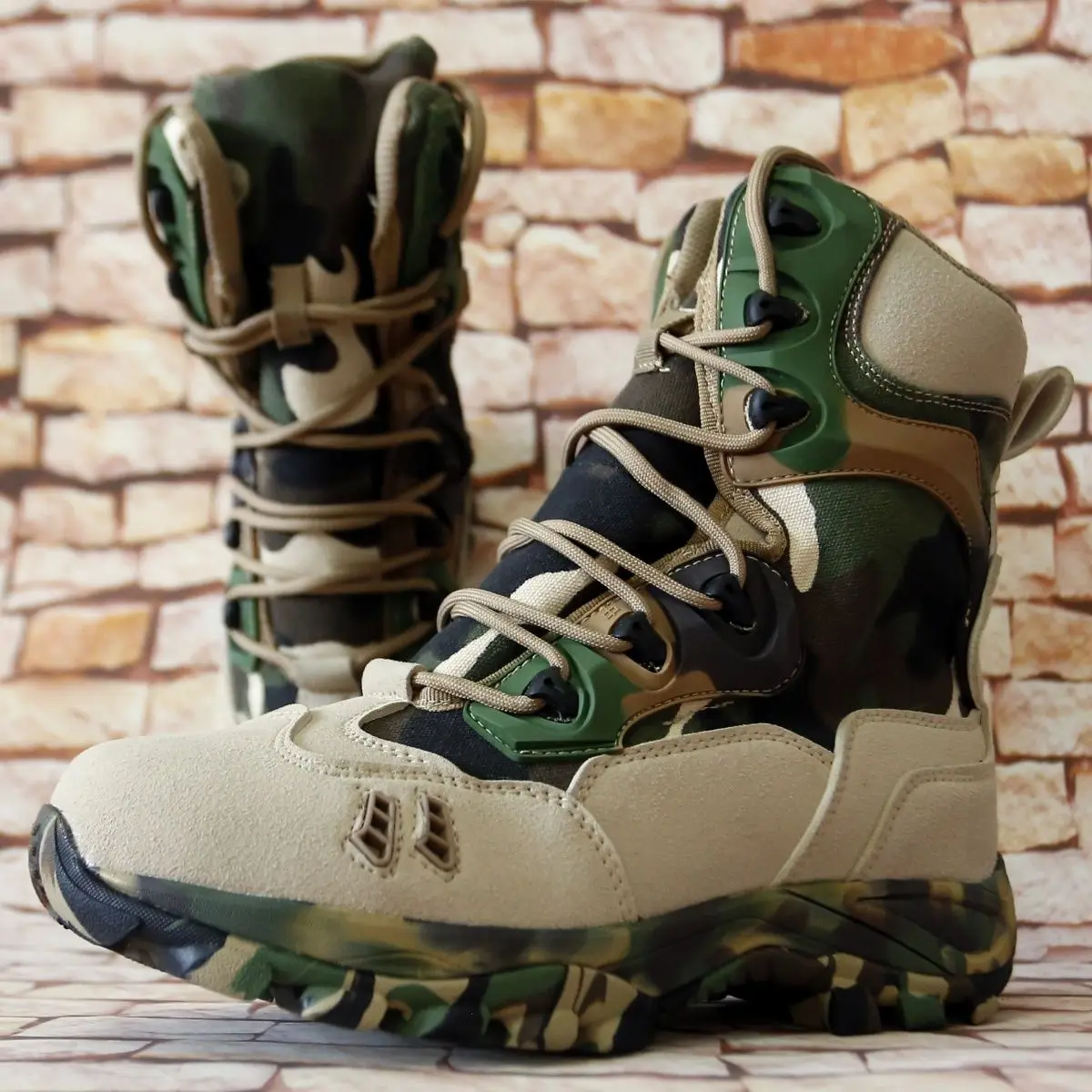 Mens High Top Special Tactical Boots Fashion Casual Boots Desert Cross Country Outdoor Hiking Work