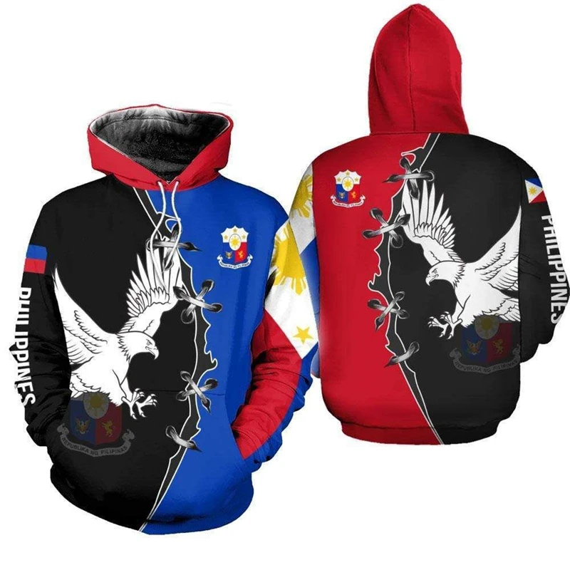 Men's Hoodie Clothing 3D Printed Puerto Rico Pullovers Men Long Sleeve Sweatshirt Sports Streetwear Hoody Spring Pullover Tops