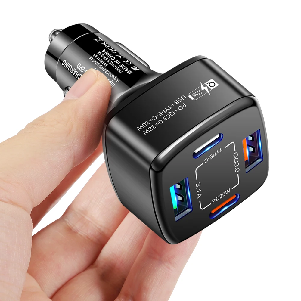     USB ,  LED, PD38W, 2USB(QC3.0 3.1A), CŸ,   Ÿ ġ, 4 Ʈ
