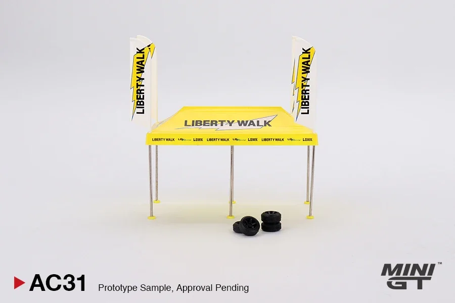 

MINIGT 1:64 подъемный шатер для обслуживания-LB гоночный LBWK MGTAC31 автомобиль сплав игрушки моторные автомобиль литье под давлением металлическая модель для детей