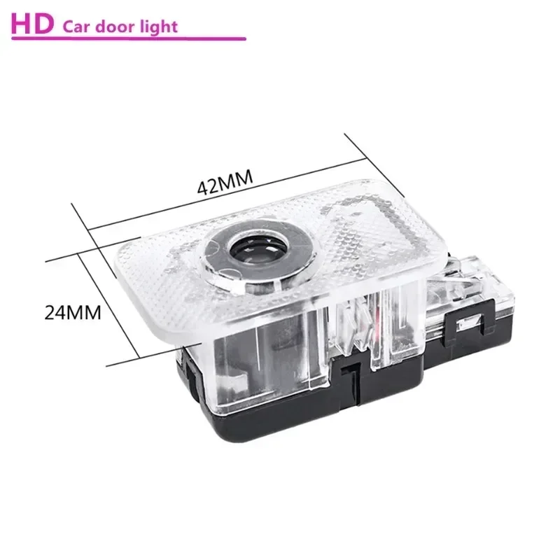 2 قطعة Led باب السيارة شعار ضوء HD الليزر ترحيب ال...