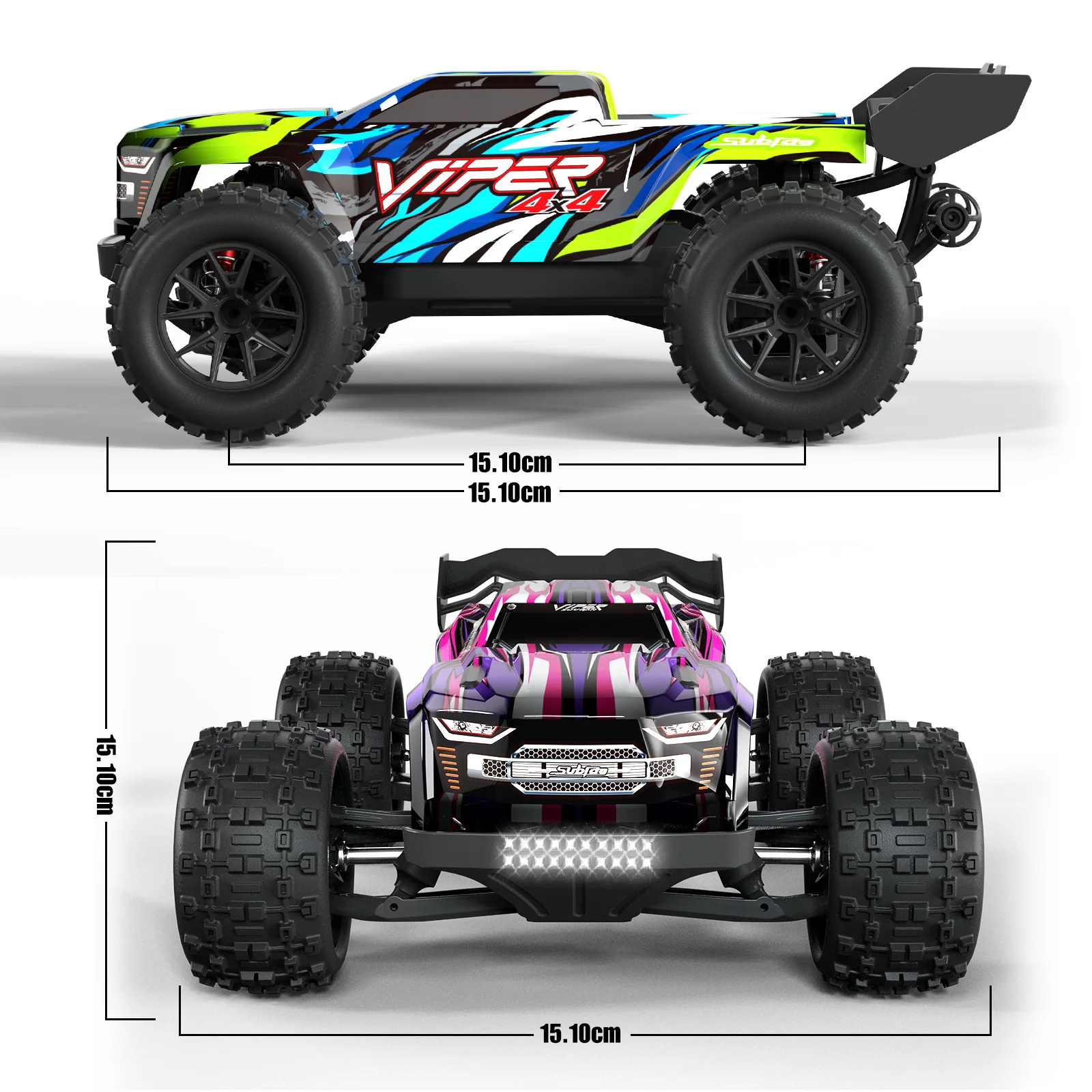 SUBIDA S909 PRO 4WD 1/16 RC Car Brushless remote control full proportion off-road vehicle 6