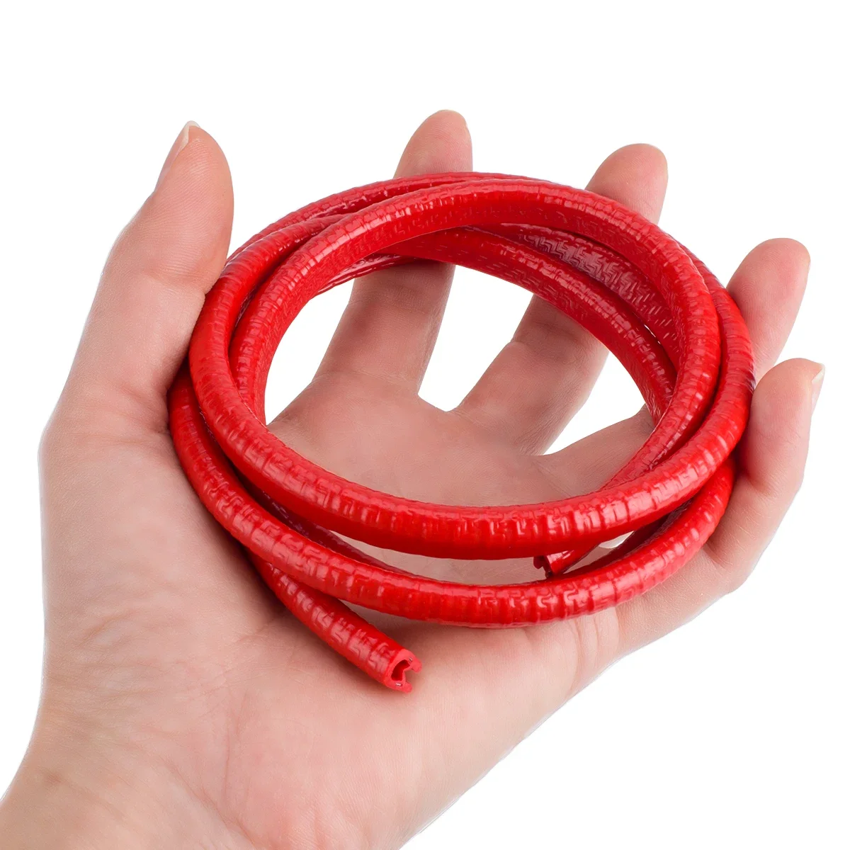 Bandes de protection souple pour bord de coque de voiture RC, installées sur une coque de voiture 1/10