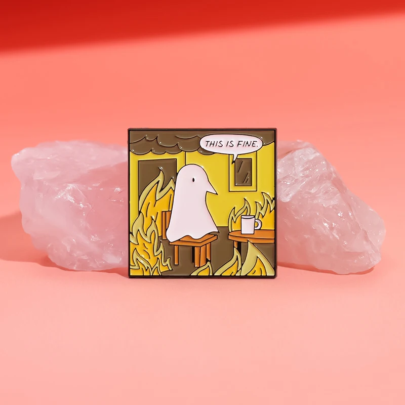 Dies ist feine Emaille Pins klassische Anime Oyasumi Punpun Vogel Heilung Anime Serie Brosche Metall Revers Abzeichen Rucksack Großhandel Geschenk – Detail 10