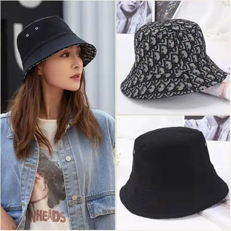 Double Wear Bucket Hat Retro Presbyopia Sun Hat Summer New Sunscreen