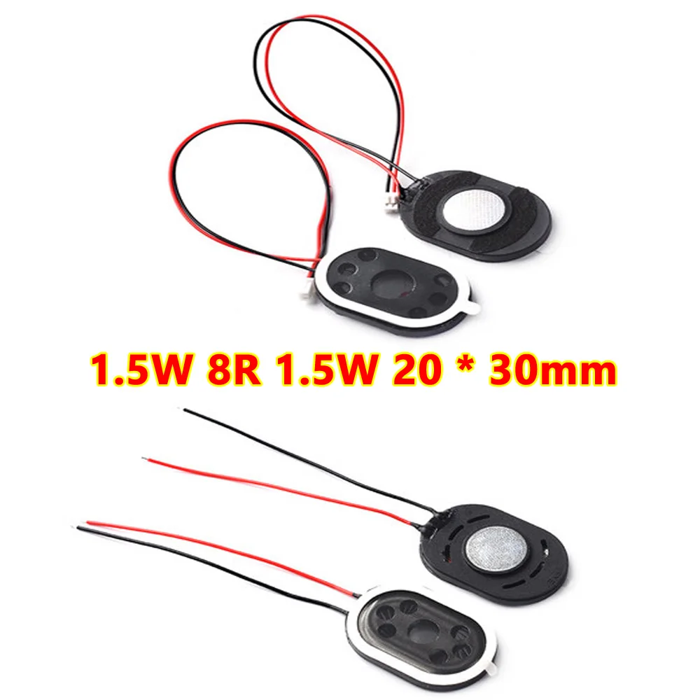 50 Stück 1,5 W8R 8R1,5 W GPS-Lautsprecheranschluss 2030 1,5 W 8R 1,5 W 20 * 30 mm Dicke: 4 mm – Detail 6