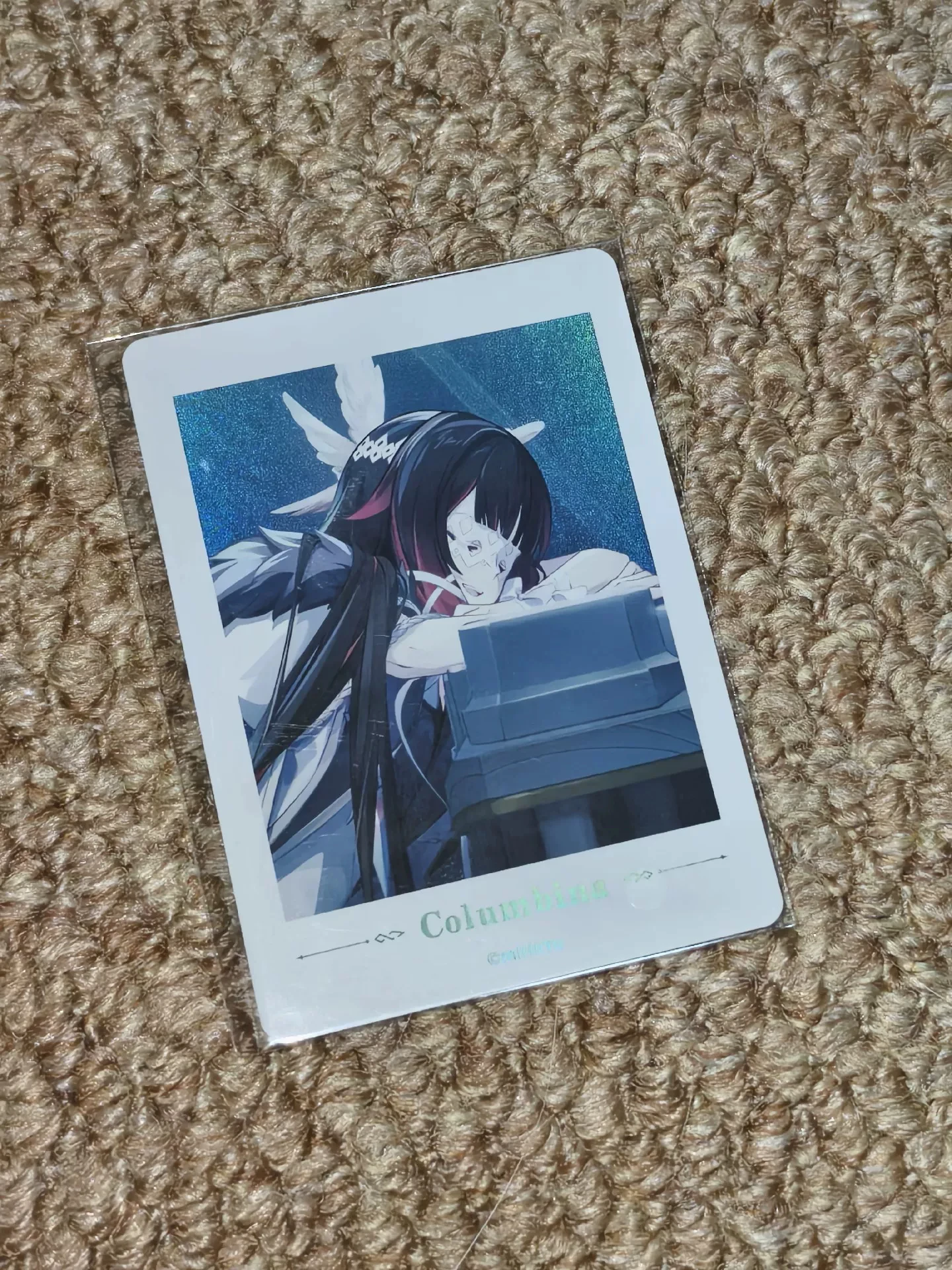 2026년 신상품 재고 있음 원신 임팩트 겨울 밤의 장난 콜롬비나 배지 퀵샌드 아크릴 스탠드 카드 즉석 카메라