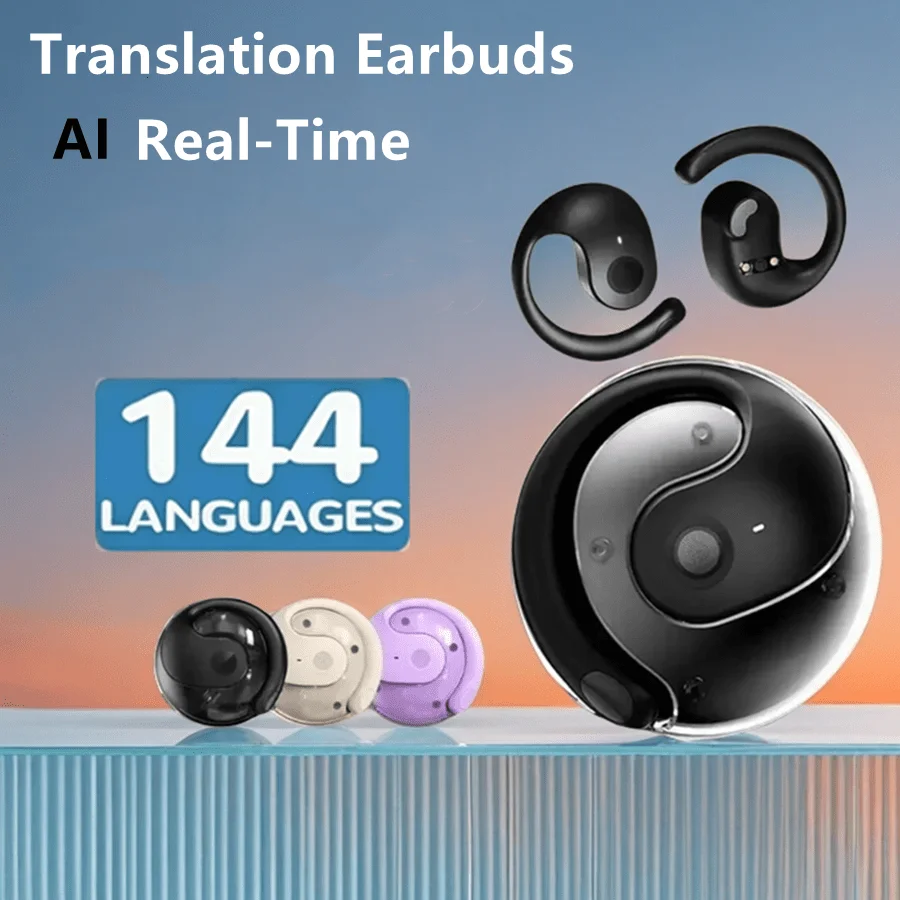 Wireless Bluetooth Earphones Translator for Travel