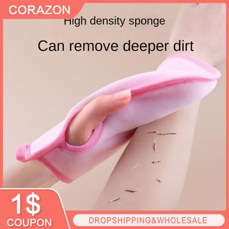 

1PCS Bath For Peeling Exfoliating Mitt Gloves For Shower Body Brush Towel Wash Moisturizing SPA Foam Body Massage Sponge