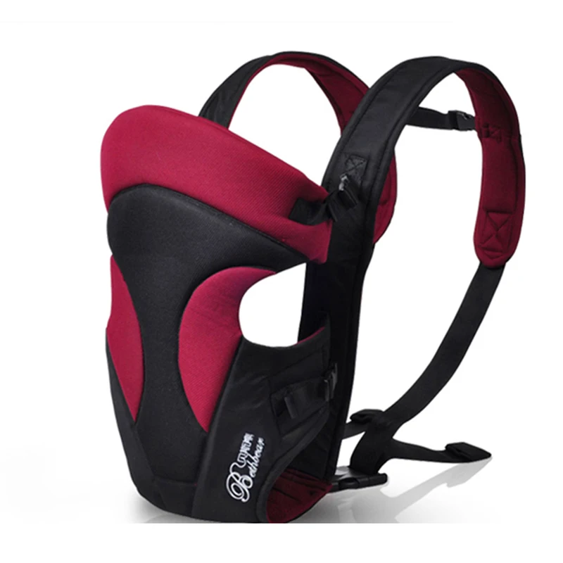 유아용 슬링 백팩 캐리어, 전면 캐리, 4 in 1, 인기 있는 베이비 캐리어 랩, 통기성 캥거루 파우치, 0-24 M 
