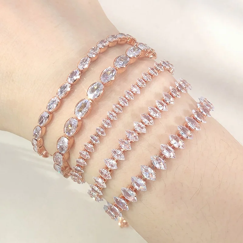 [韓国人気ジュエリー] Prism Chain Bracelet New 316L Stainless Steel Prismatic Chain Bracelet for Men