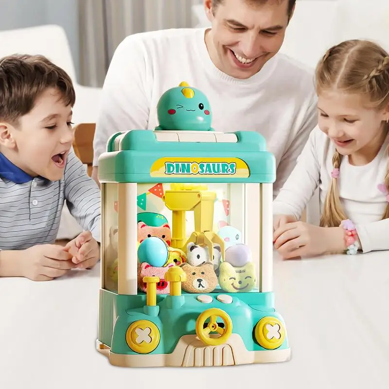 Claw Machine Arcade Toy Led Light Candy Vending Grabber Candy Vending Grabber Mini Vending Machine for For Ages 3 Kids Toy 3